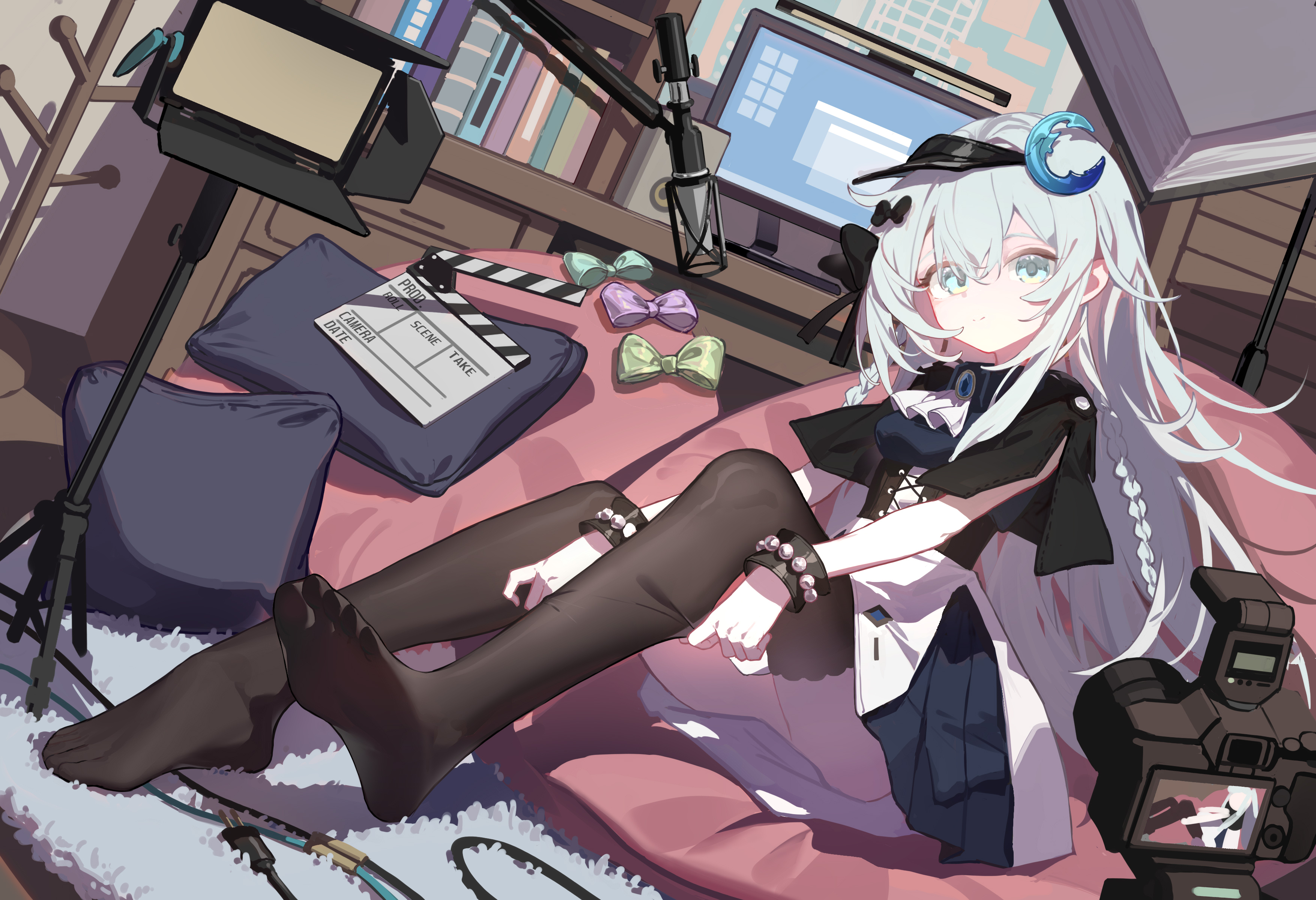 角色类粉色领结、粉色睡衣、粉色睡 图片素材